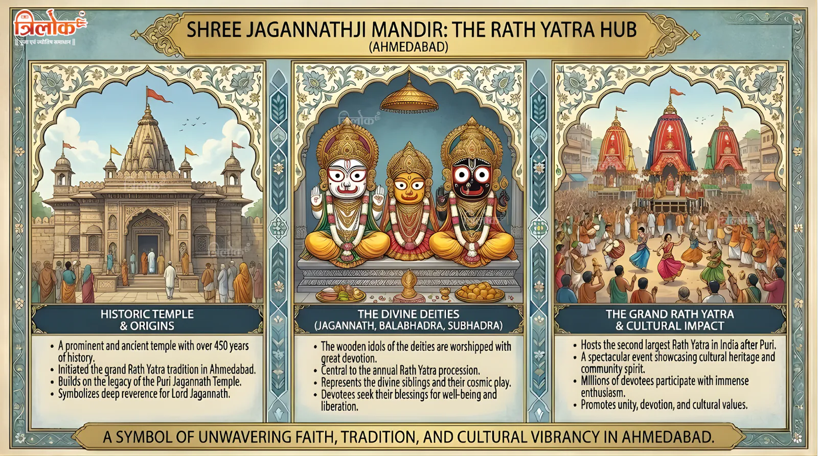 Shree Jagannathji Mandir: The Rath Yatra Hub